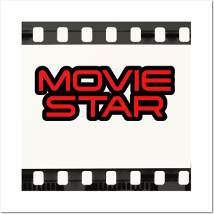 Movie Star (red) Posters and Art